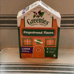 Greenies gingerbread flavor